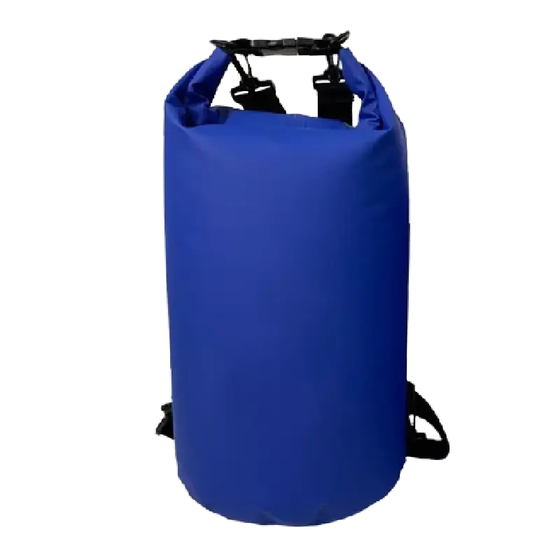 blue waterproof dry bag