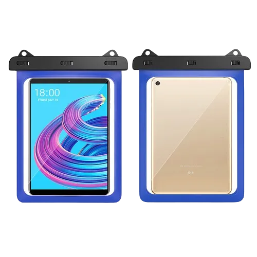 ipad waterproof case, blue