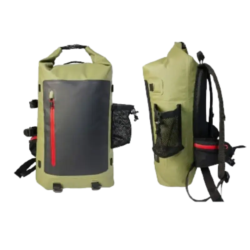 middle size waterproof backpack