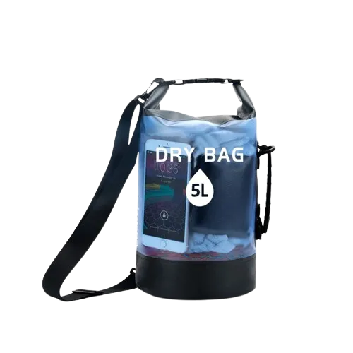 swimming dry bag, blue, 5L