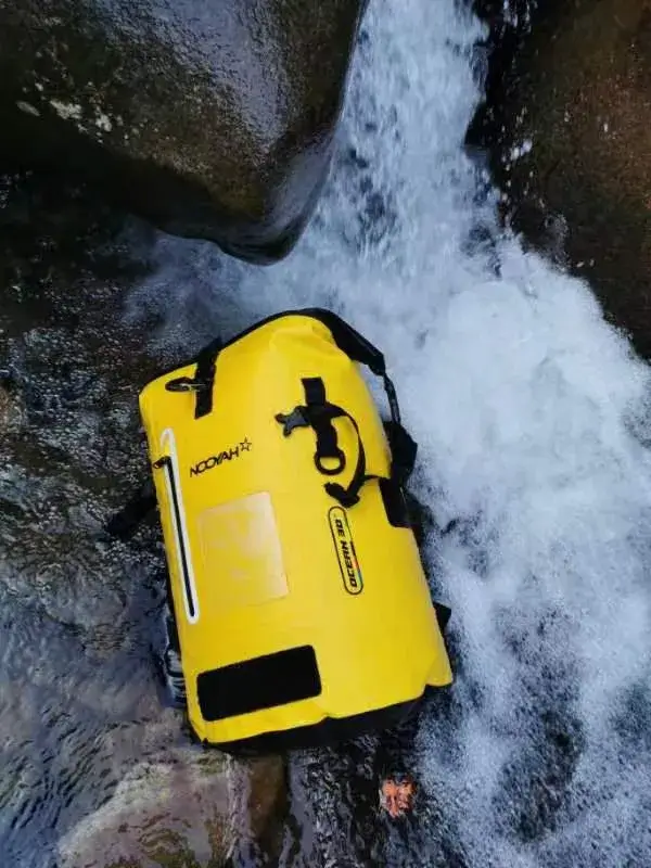 waterproof bag with river